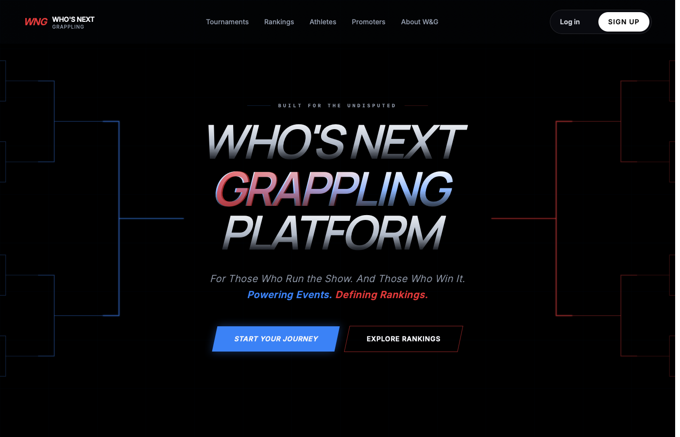 W&G Platform — Sports Tech